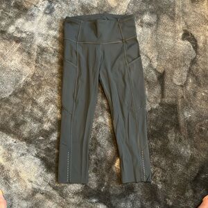 Lulu lemon fast and free crop